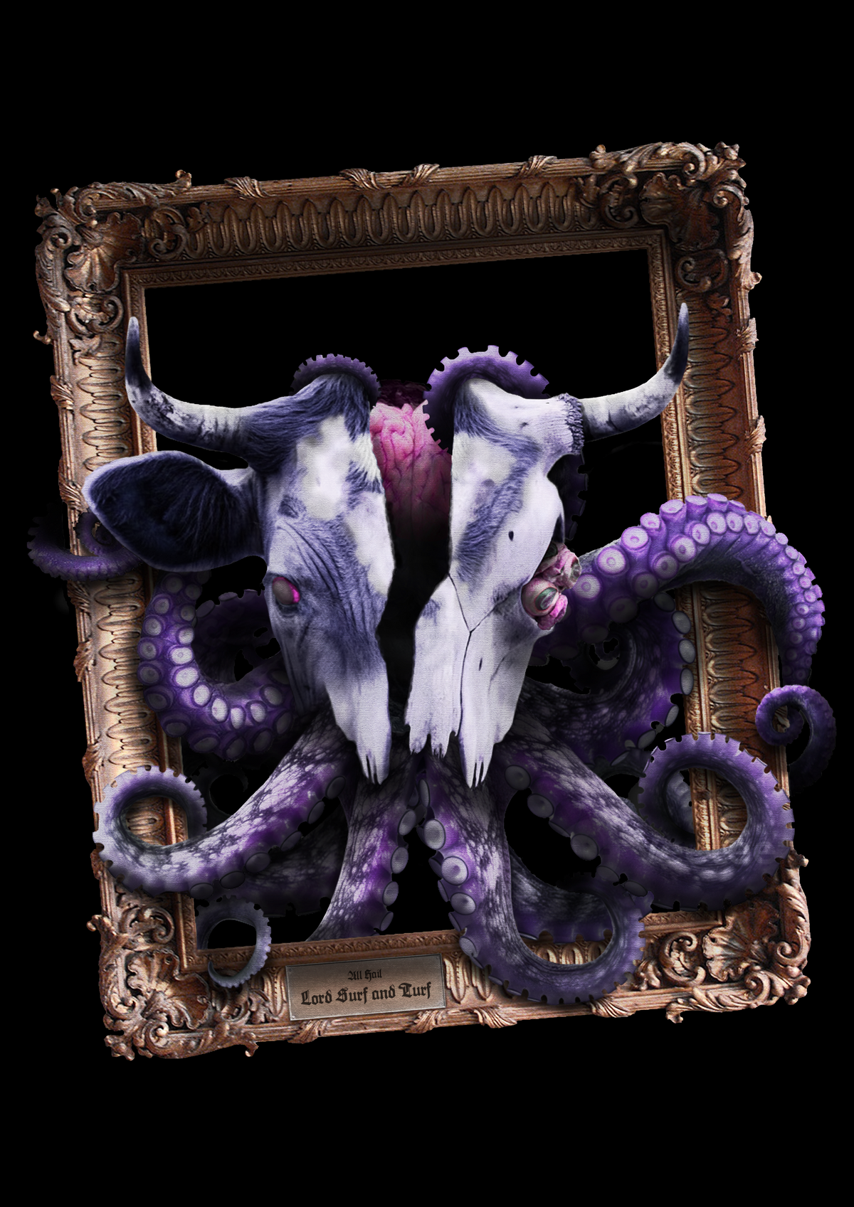 Lord Surf and Turf Art Print