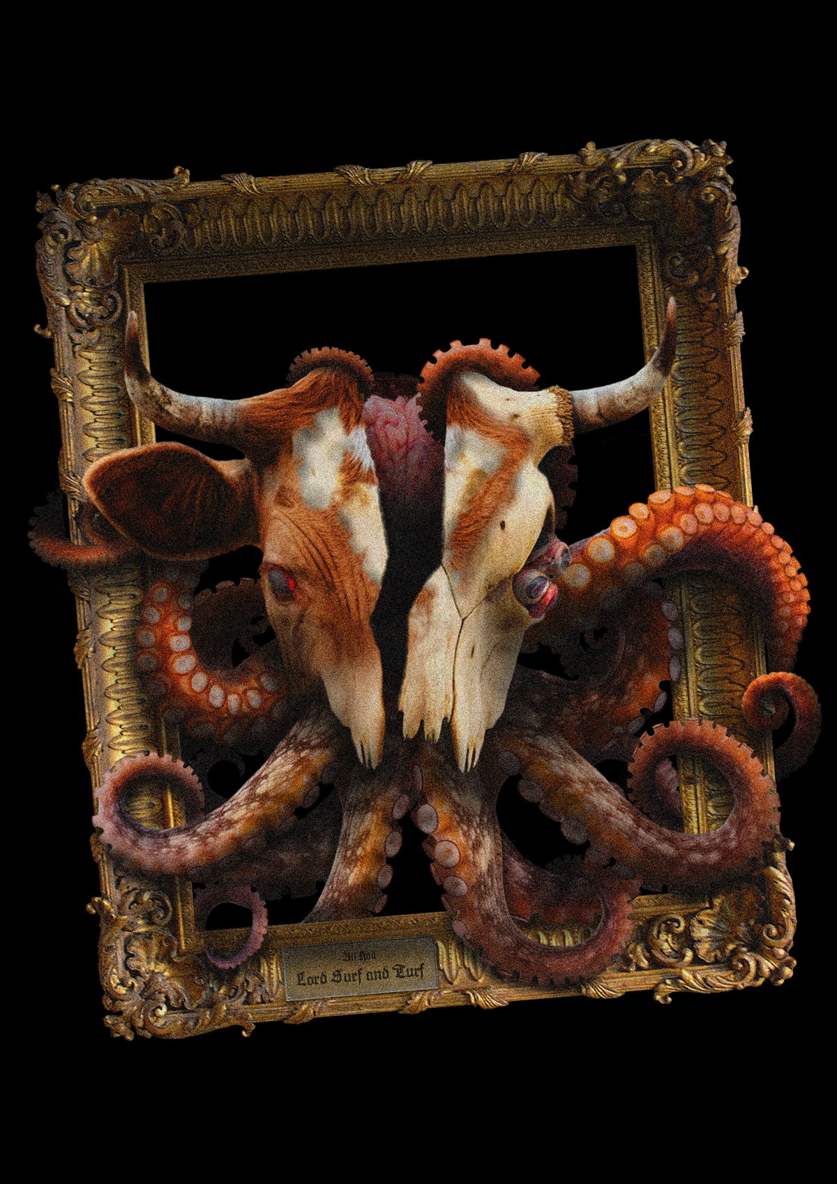 Lord Surf and Turf Art Print