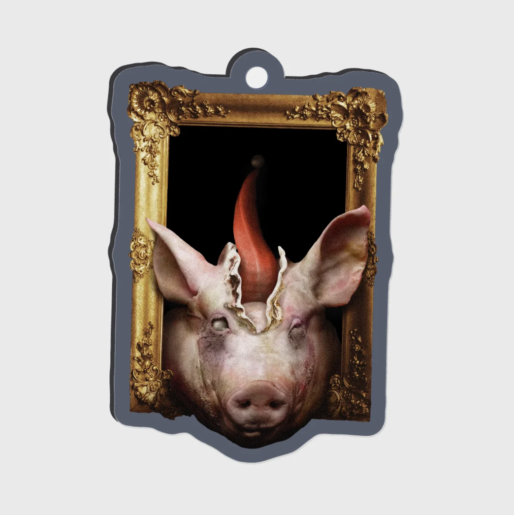 Oysters Killed Patrick Keychain