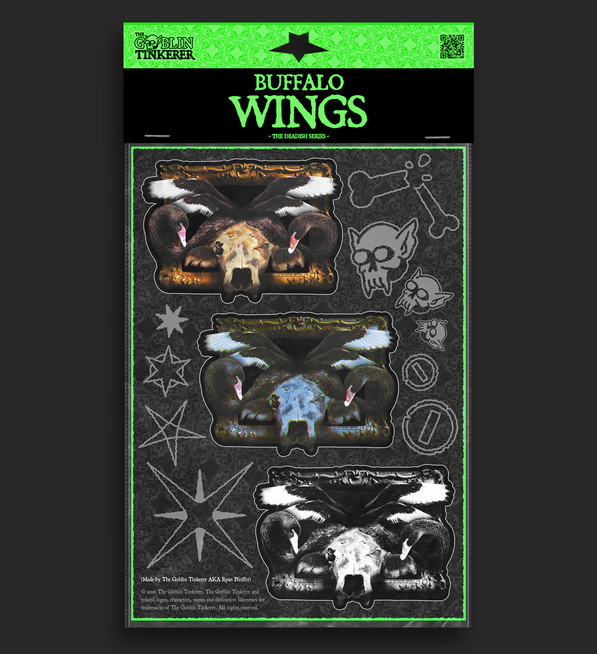 Buffalo Wings Sticker Pack