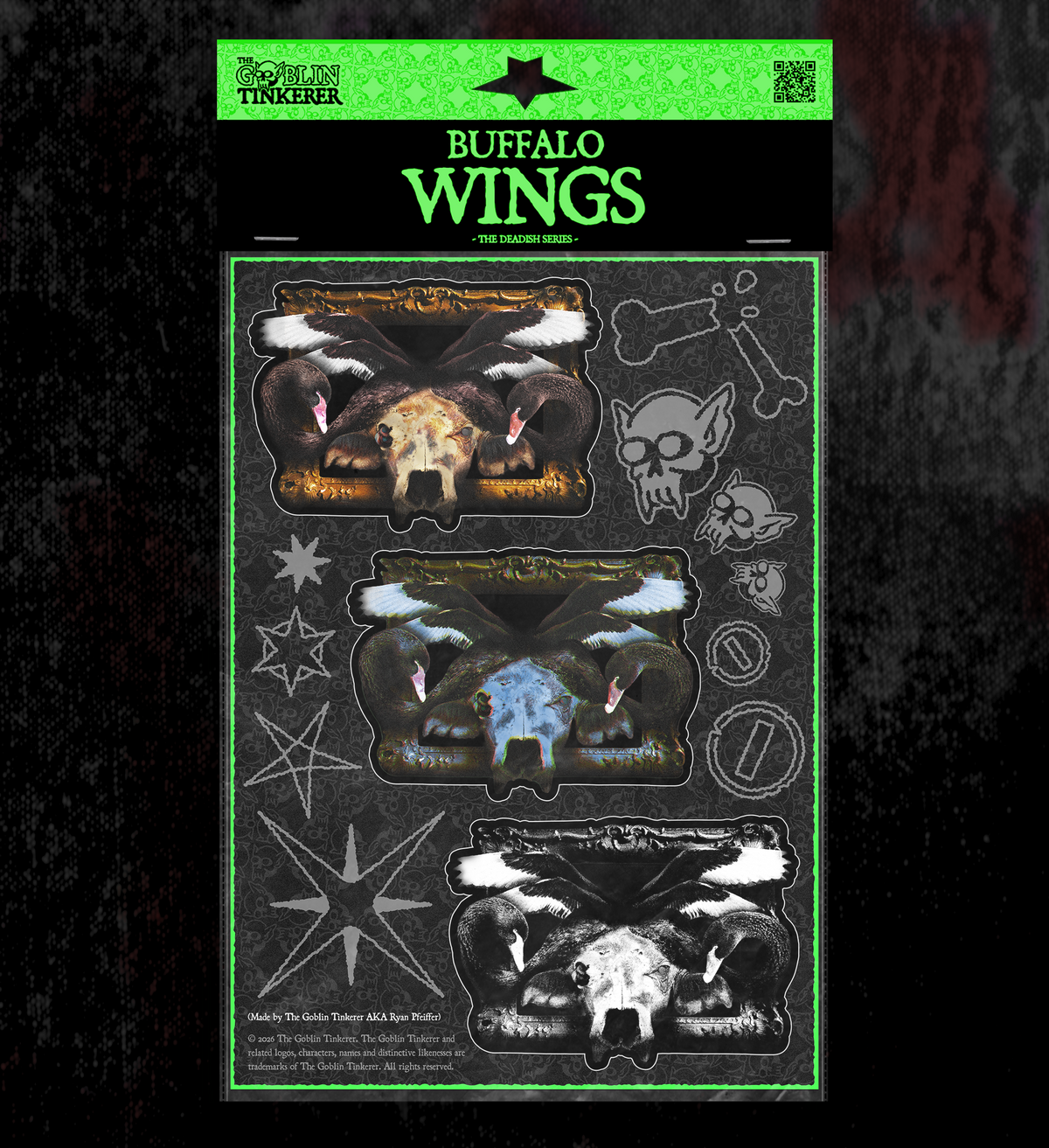 Buffalo Wings Sticker Pack